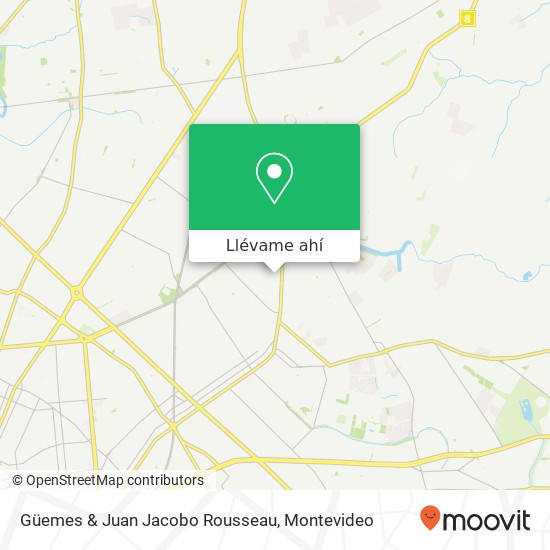 Mapa de Güemes & Juan Jacobo Rousseau