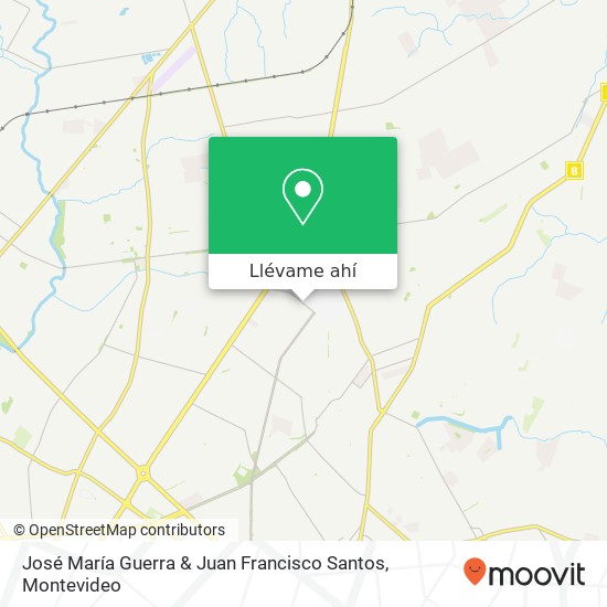 Mapa de José María Guerra & Juan Francisco Santos