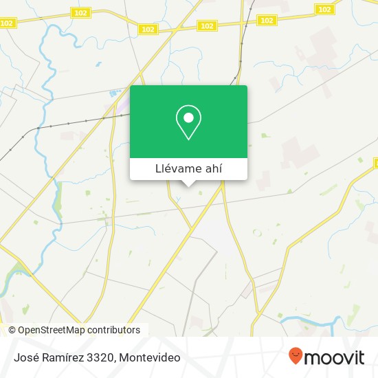 Mapa de José Ramírez 3320