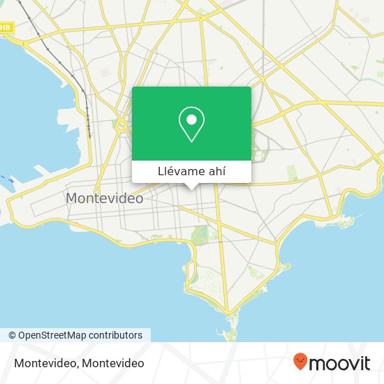 Mapa de Montevideo