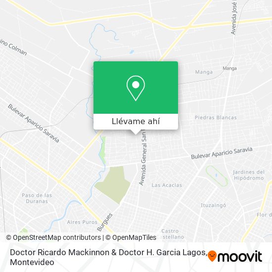Mapa de Doctor Ricardo Mackinnon & Doctor H. Garcia Lagos