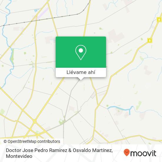 Mapa de Doctor Jose Pedro Ramirez & Osvaldo Martínez