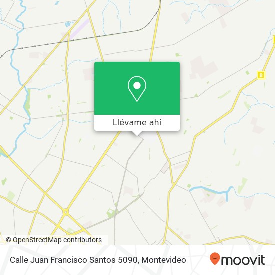 Mapa de Calle Juan Francisco Santos 5090