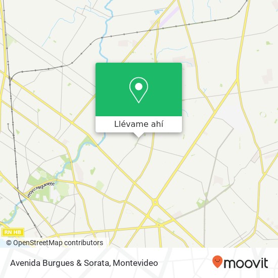 Mapa de Avenida Burgues & Sorata