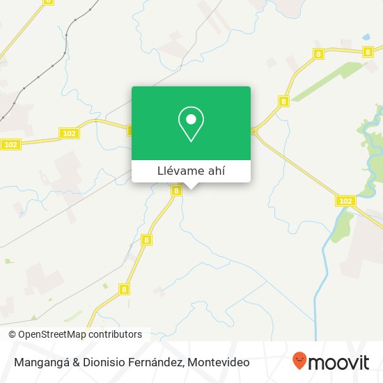 Mapa de Mangangá & Dionisio Fernández