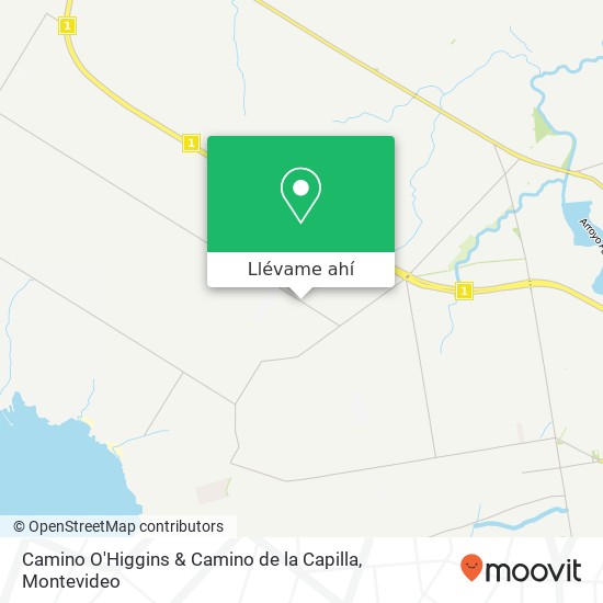 Mapa de Camino O'Higgins & Camino de la Capilla