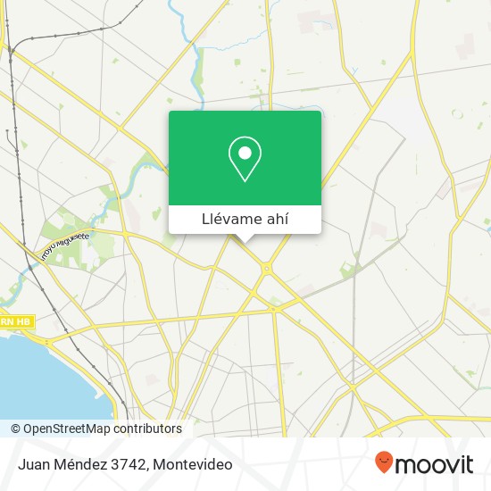 Mapa de Juan Méndez 3742