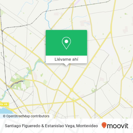 Mapa de Santiago Figueredo & Estanislao Vega