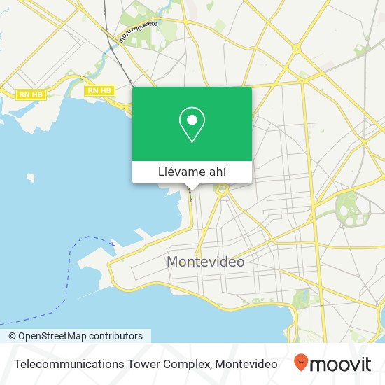 Mapa de Telecommunications Tower Complex