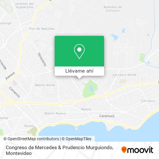 Mapa de Congreso de Mercedes & Prudencio Murguiondo