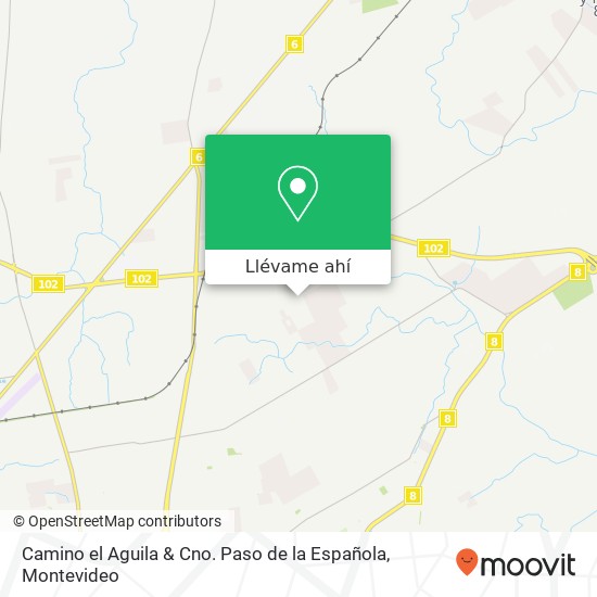 Mapa de Camino el Aguila & Cno. Paso de la Española