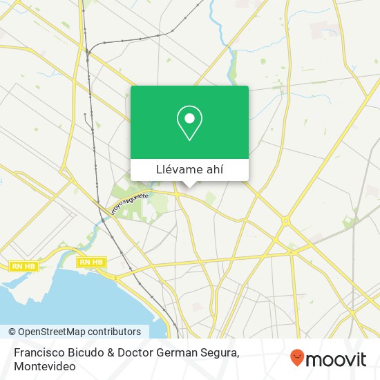 Mapa de Francisco Bicudo & Doctor German Segura