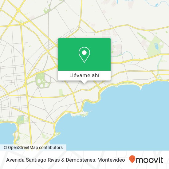 Mapa de Avenida Santiago Rivas & Demóstenes