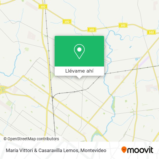Mapa de María Vittori & Casaravilla Lemos