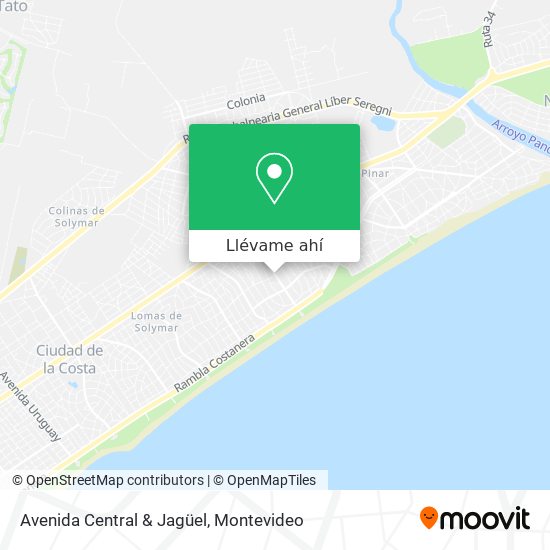 Mapa de Avenida Central & Jagüel