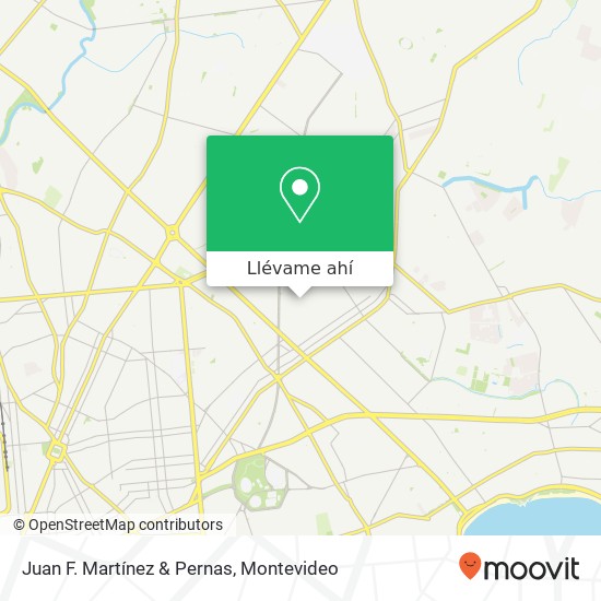 Mapa de Juan F. Martínez & Pernas