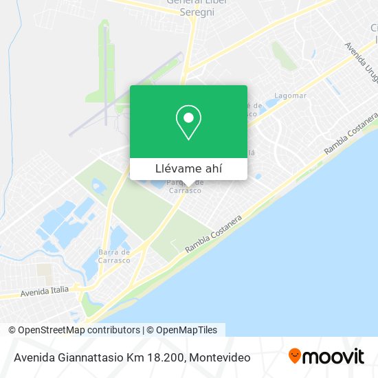 Mapa de Avenida Giannattasio Km 18.200