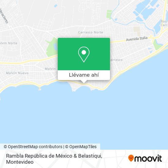 Mapa de Rambla República de México & Belastiqui