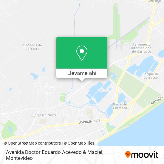 Mapa de Avenida Doctor Eduardo Acevedo & Maciel