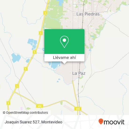 Mapa de Joaquin Suarez 527