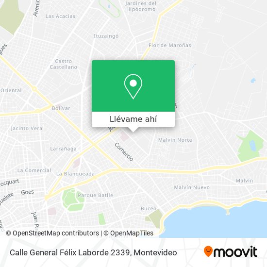 Mapa de Calle General Félix Laborde 2339