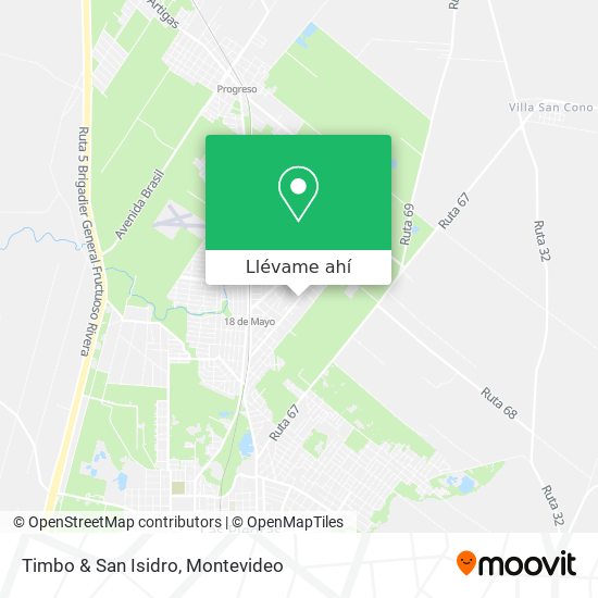 Mapa de Timbo & San Isidro