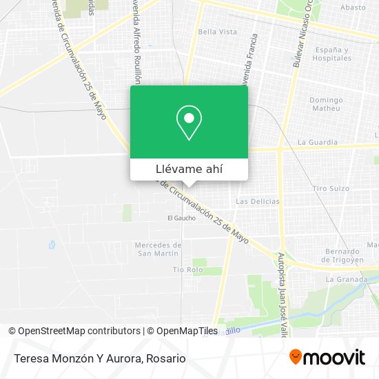Mapa de Teresa Monzón Y Aurora