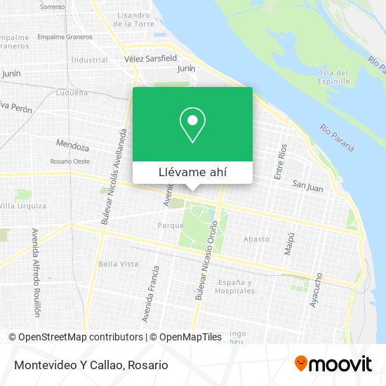 Mapa de Montevideo Y Callao