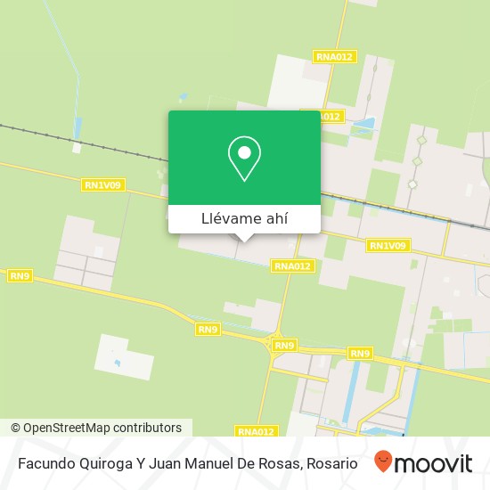 Mapa de Facundo Quiroga Y Juan Manuel De Rosas