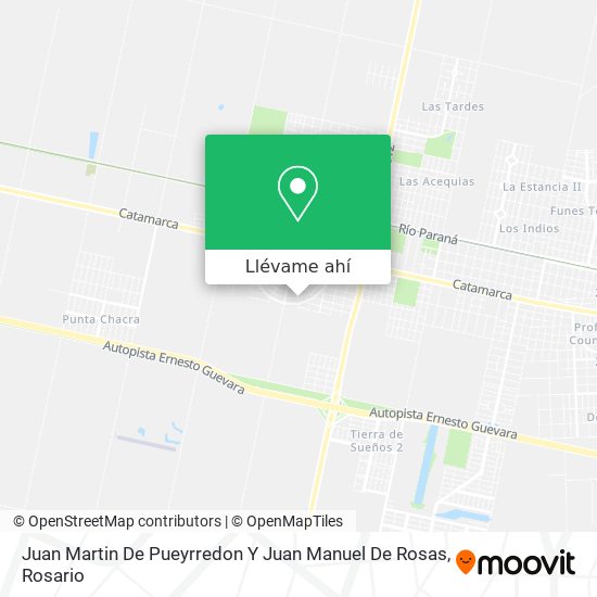 Mapa de Juan Martin De Pueyrredon Y Juan Manuel De Rosas