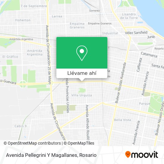 Mapa de Avenida Pellegrini Y Magallanes