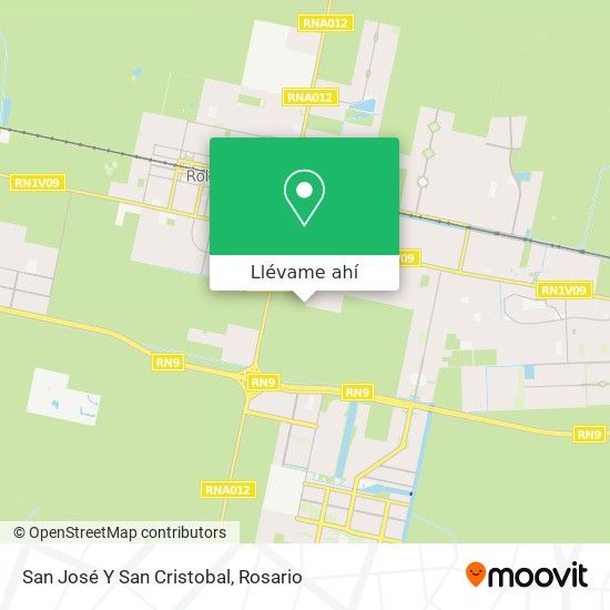 Mapa de San José Y San Cristobal