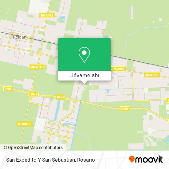 Mapa de San Expedito Y San Sebastian