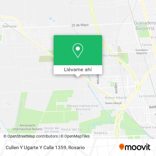 Mapa de Cullen Y Ugarte Y Calle 1359