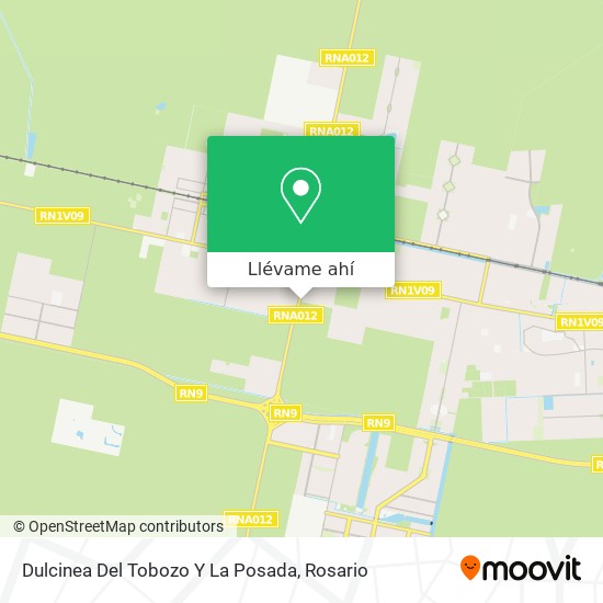 Mapa de Dulcinea Del Tobozo Y La Posada