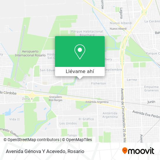Mapa de Avenida Génova Y Acevedo
