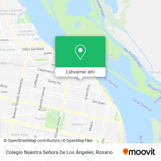 Mapa de Colegio Nuestra Señora De Los Ángeles