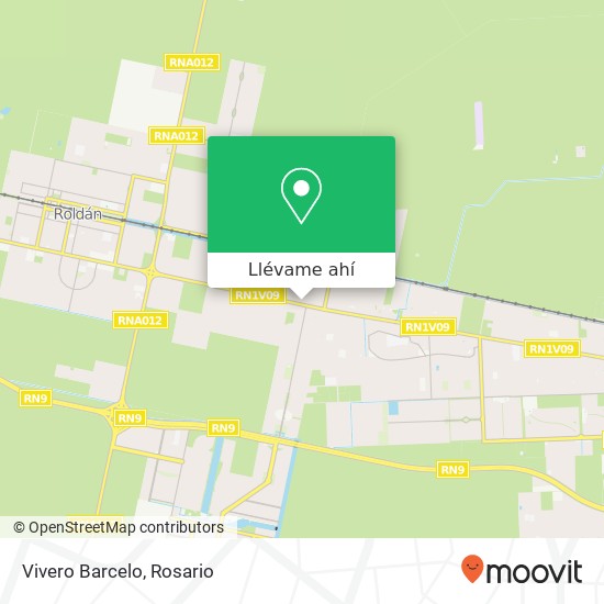 Mapa de Vivero Barcelo