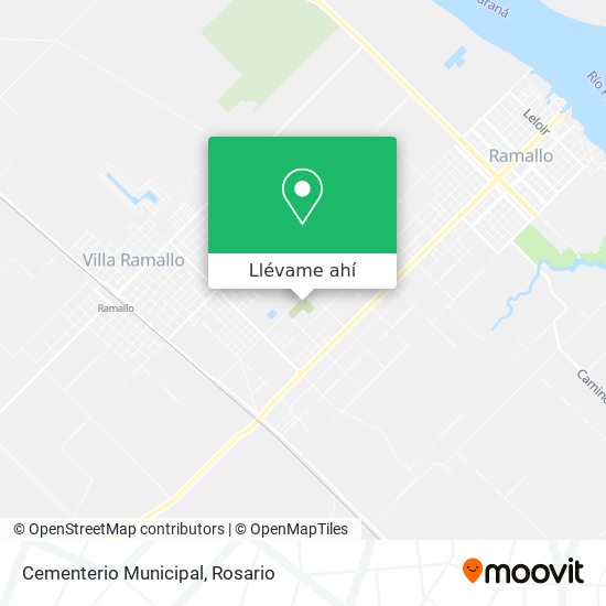 Mapa de Cementerio Municipal