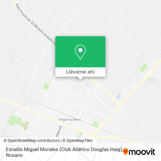 Mapa de Estadio Miguel Morales (Club Atlético Douglas Haig)
