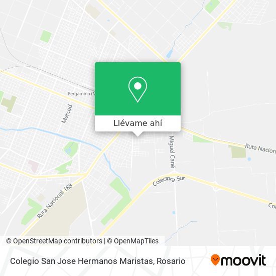Mapa de Colegio San Jose Hermanos Maristas