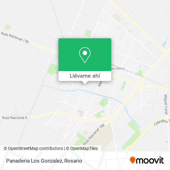 Mapa de Panaderia Los Gonzalez