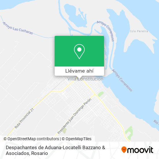 Mapa de Despachantes de Aduana-Locatelli Bazzano & Asociados