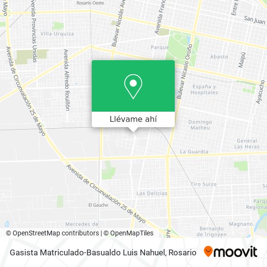 Mapa de Gasista Matriculado-Basualdo Luis Nahuel