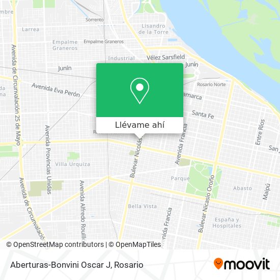 Mapa de Aberturas-Bonvini Oscar J
