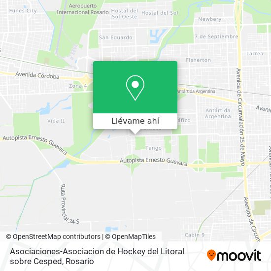 Mapa de Asociaciones-Asociacion de Hockey del Litoral sobre Cesped