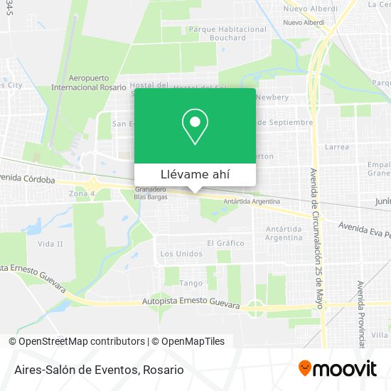 Mapa de Aires-Salón de Eventos