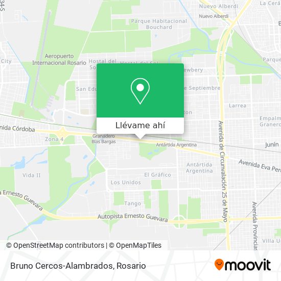 Mapa de Bruno Cercos-Alambrados