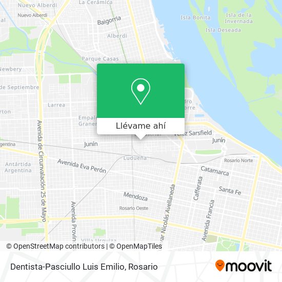Mapa de Dentista-Pasciullo Luis Emilio