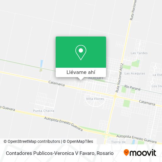 Mapa de Contadores Publicos-Veronica V Favaro